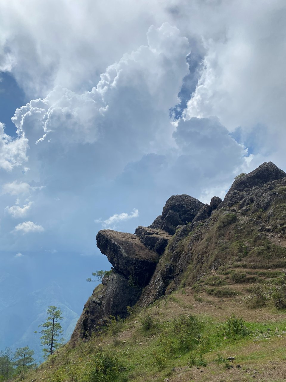 Bergkam hike in de Cordillera van Noord-Luzon